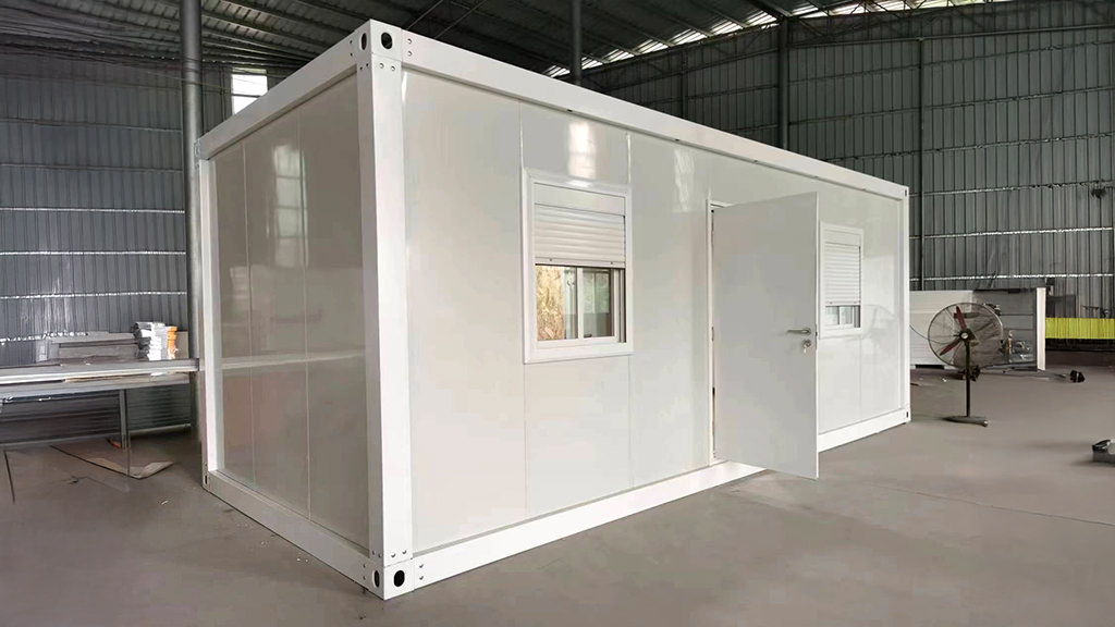Finished modular workforce accommodation unit